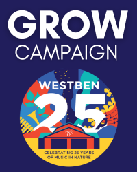 poster for 1. Westben 25: Grow Campaign